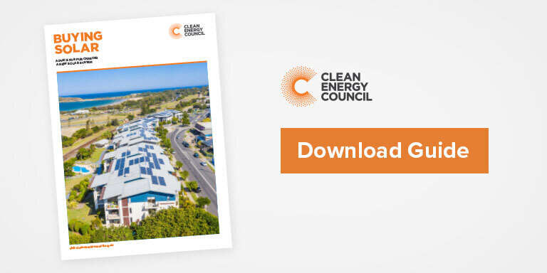 CEC guide to buying residential solar