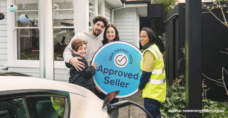 Recognised as a New Energy Tech Consumer Code (NETCC) Approved Seller