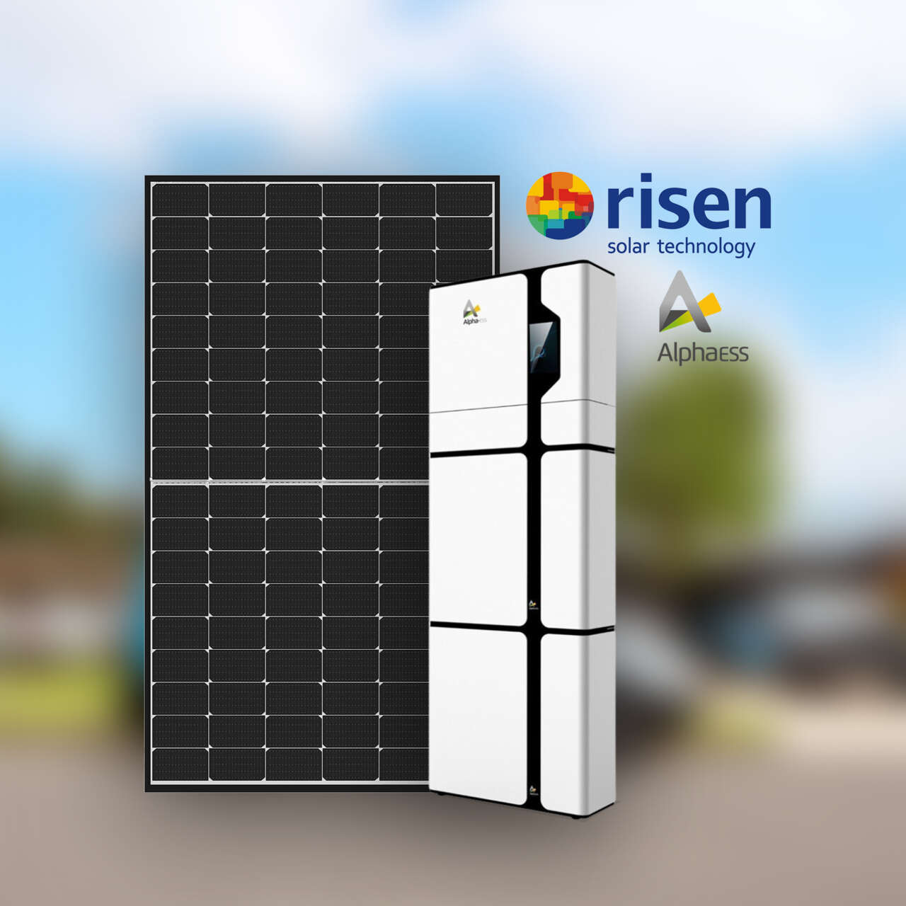 AlphaESS 'Smile5' Hybrid Solar & 13.3kWh Battery Package