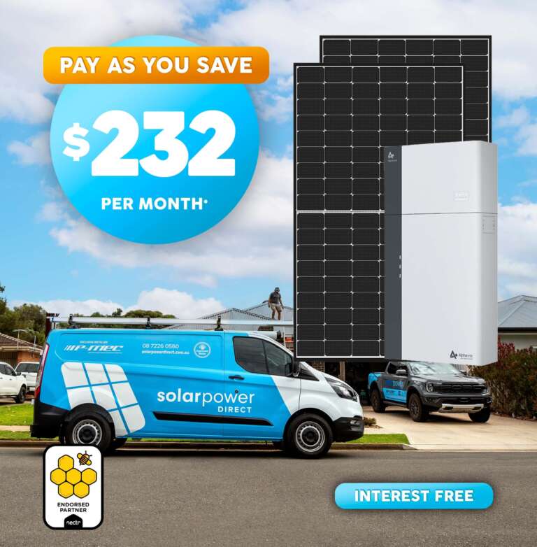 $232* Per Month - 7.92kW Solar – Risen 440w N-Type Panels – Alpha G3 Inverter + 10.01kWh Battery