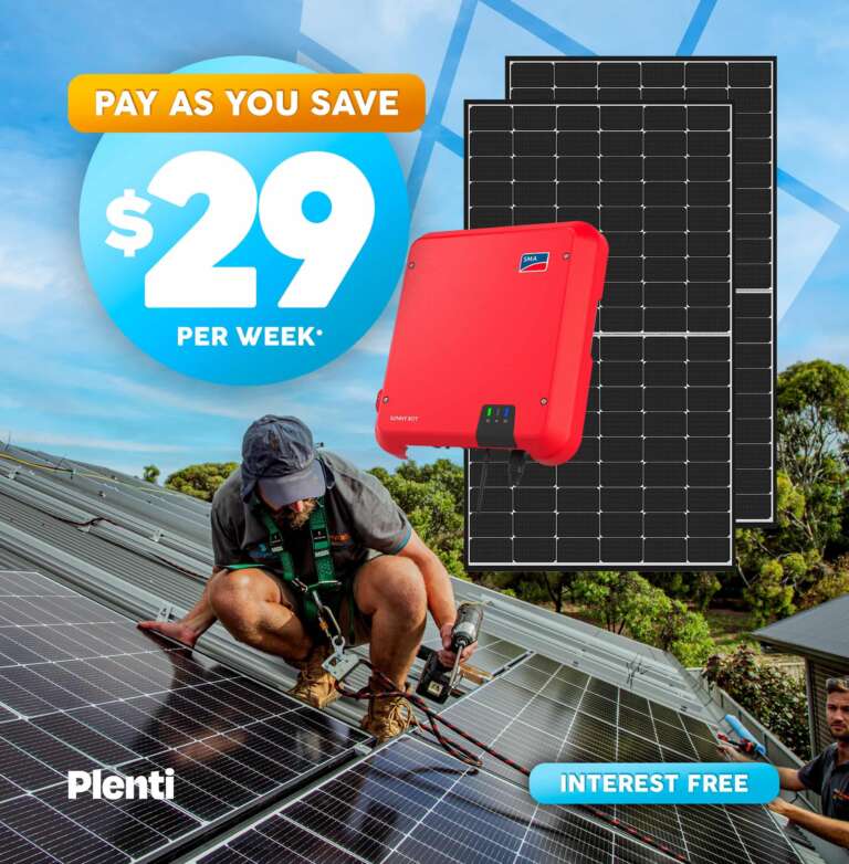 $29 Per Week – 6.6kW Solar – Risen 440w N-Type Panels – SMA Sunny Boy Inverter