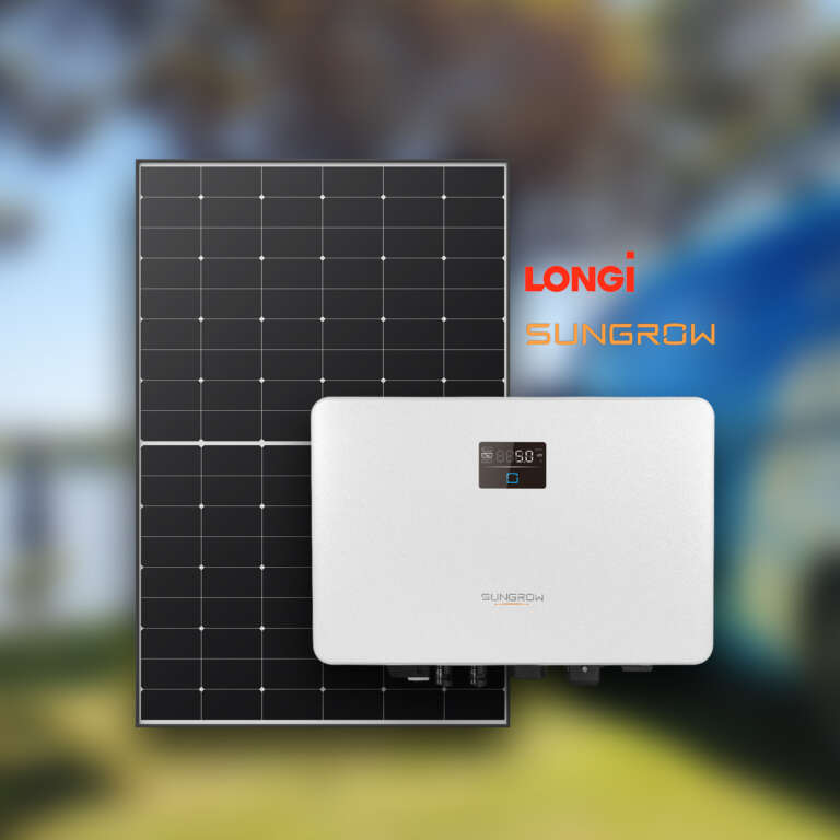 Longi Solar & Sungrow Inverter