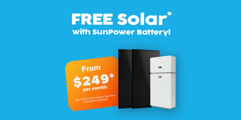 Free Solar with any SunPower Reserve Battery!